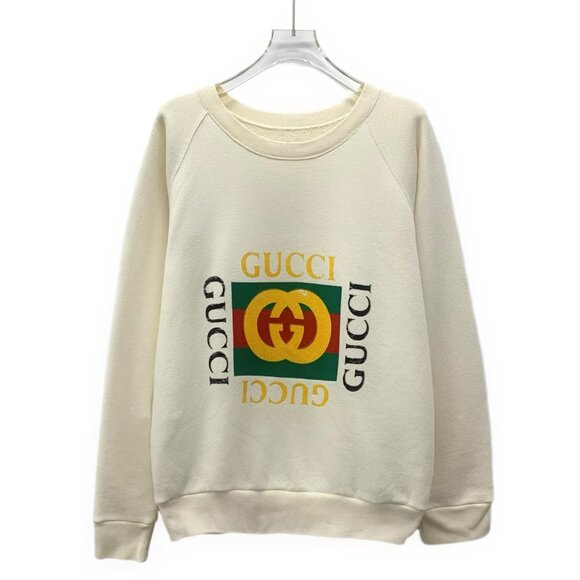Gucci Beige Cotton Sweatshirt